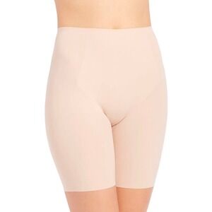 SPANX Thinstincts Mid Thigh Shapewear Shorts Body Shaper Beige Seamless Size 1X